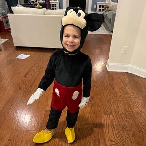 Mickey 4T Halloween costume